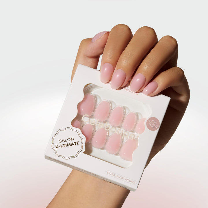 Celebritips clean pink front packaging showing kit contents benefit convenience