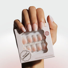 celebritips front packaging showing French ombré nails and kit contents for gifting