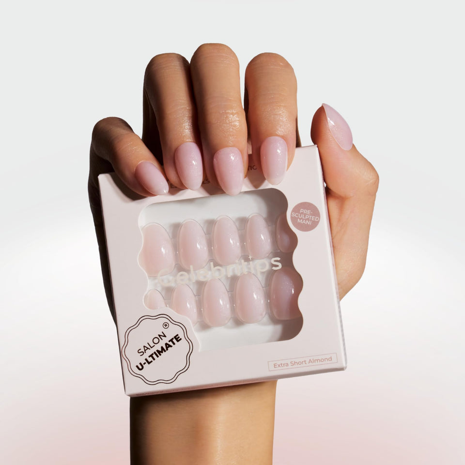 Celebritips front packaging showing Petal Gloss and kit contents for clarity
