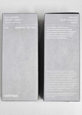 celimax before and after skin hydration comparison, shows improved comfort and smoothness