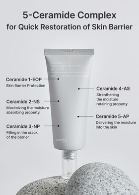 celimax ingredient highlight with ceramides showing barrier support benefit