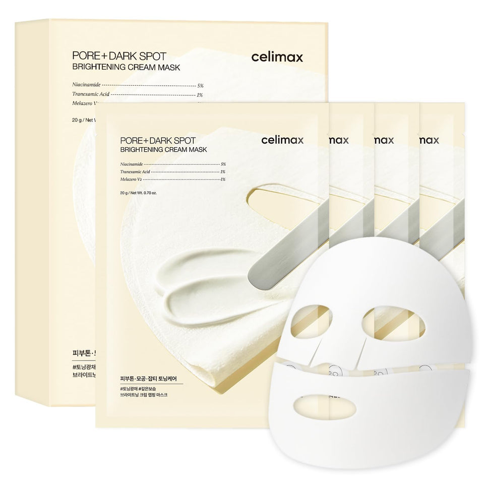 celimax front packaging showing mask sachet and benefits