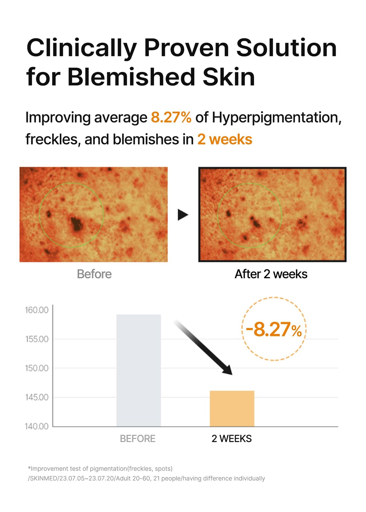 celimax ingredient label with hyaluronic acid for visible hydration