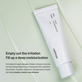 celimax ingredients noni and ceramide visual displaying soothing benefits
