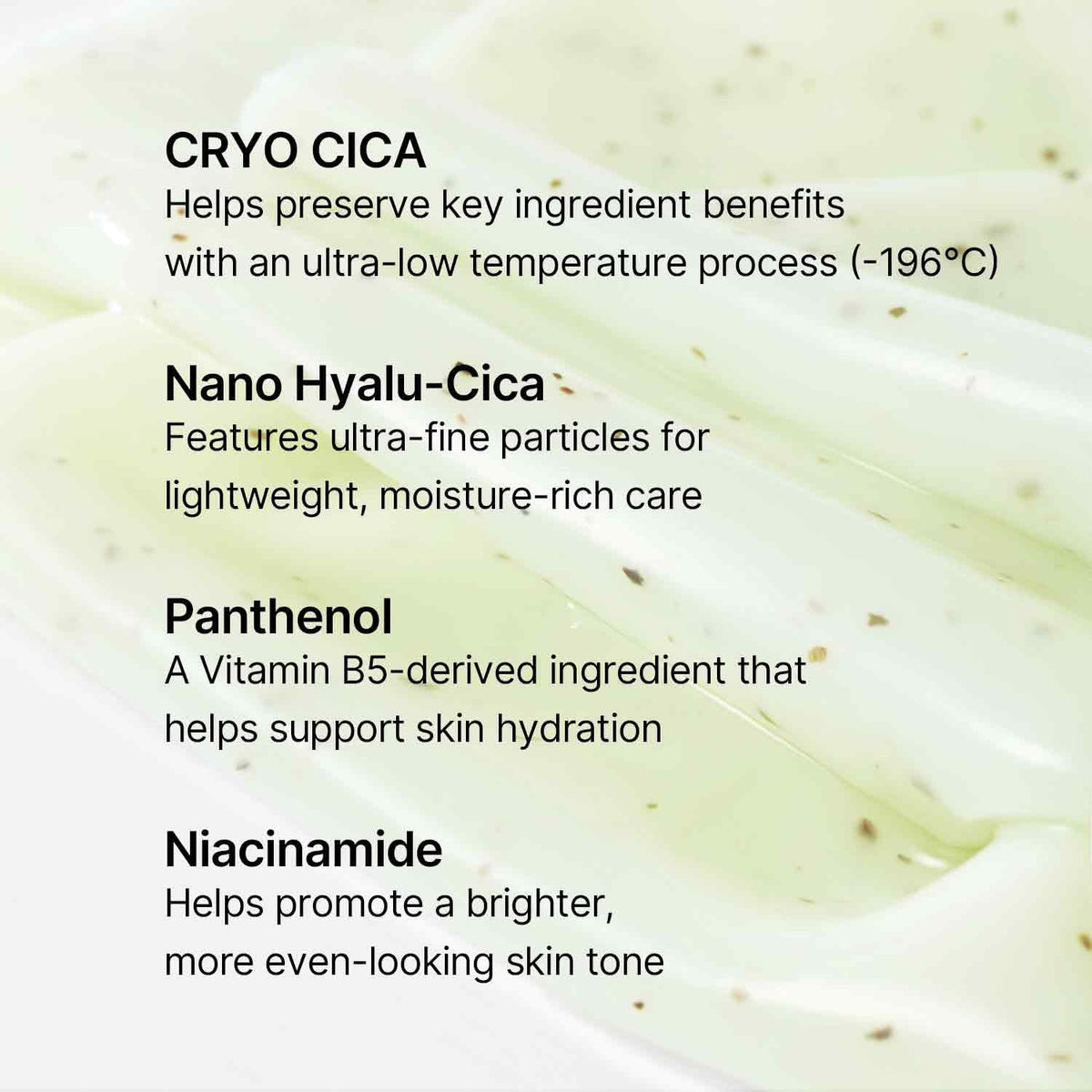 celimax product label highlighting Centella ingredient and calming benefit