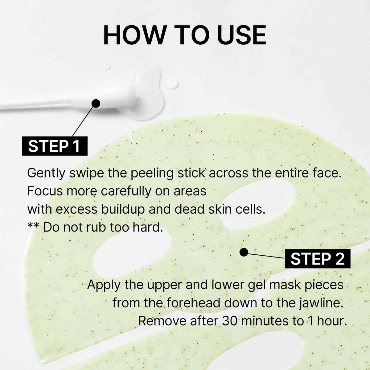 celimax two-step treatment staged in bathroom showing easy at-home use