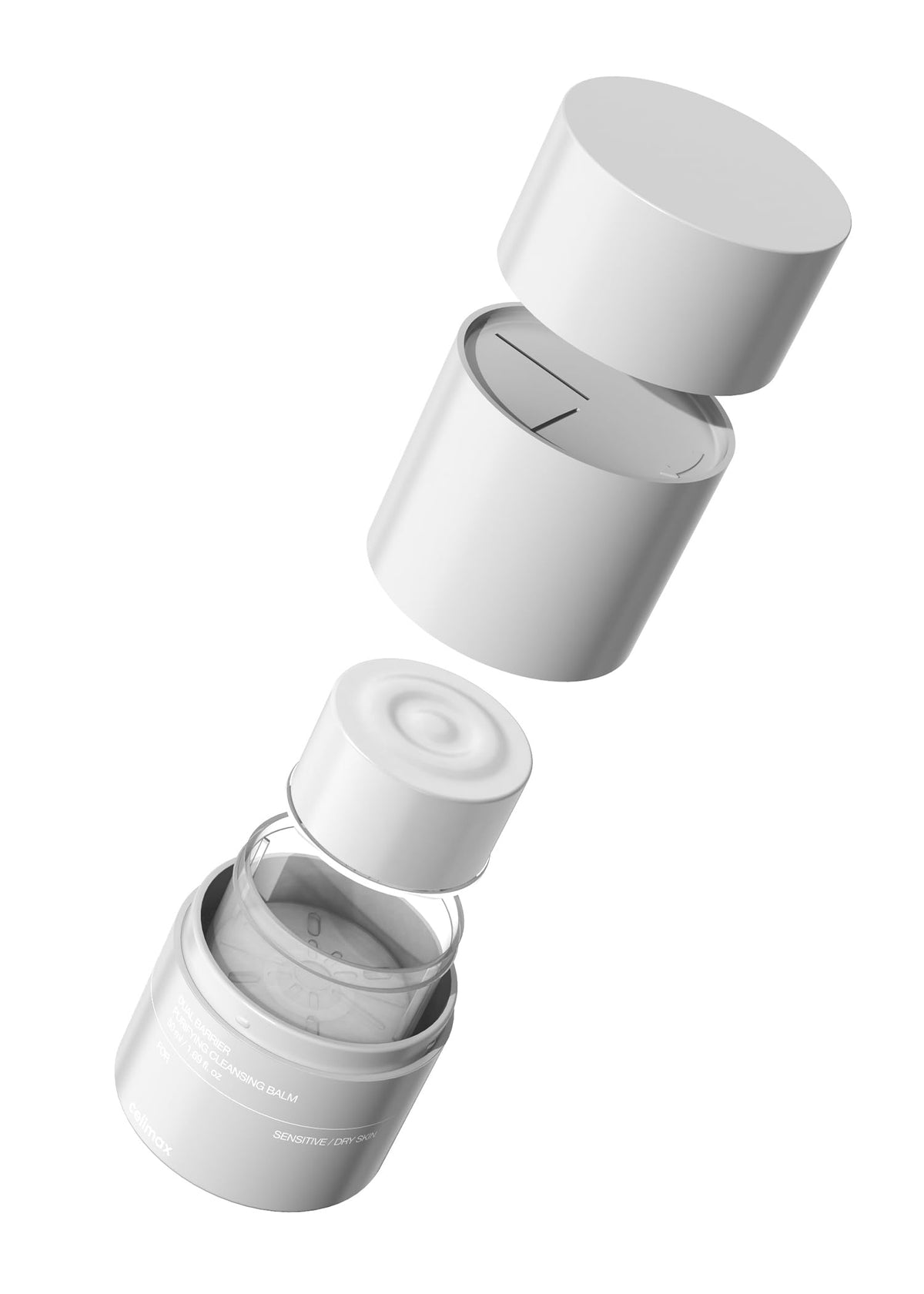 celimax refill replacement steps demonstrating easy swap and reduced plastic waste