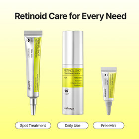 celimax retinal booster dropper close-up highlighting potency