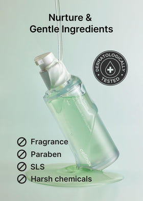 celimax texture drop closeup showing lightweight hydrating consistency benefit