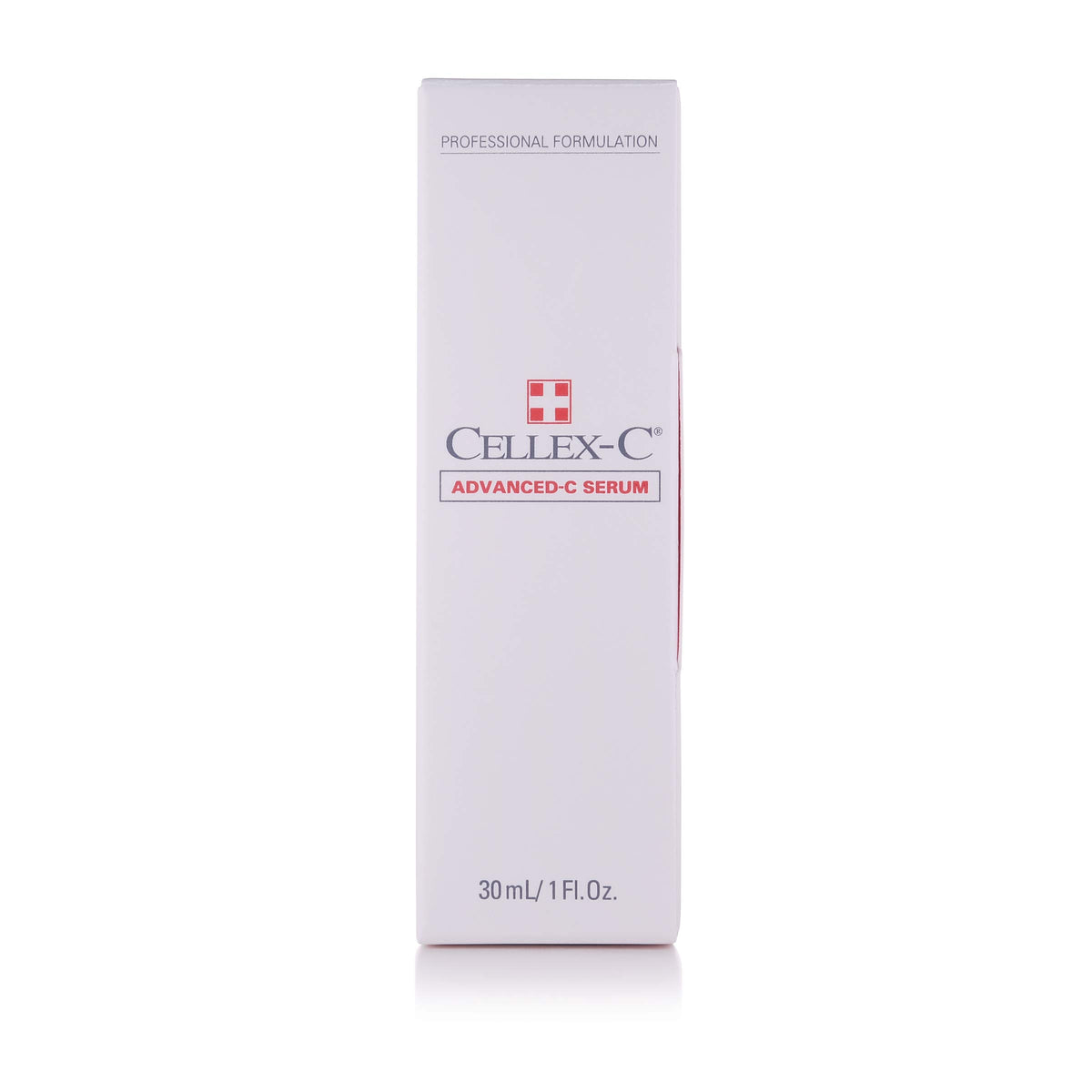 Cellex-C close-up of serum dropper and texture demonstrating lightweight absorption benefit