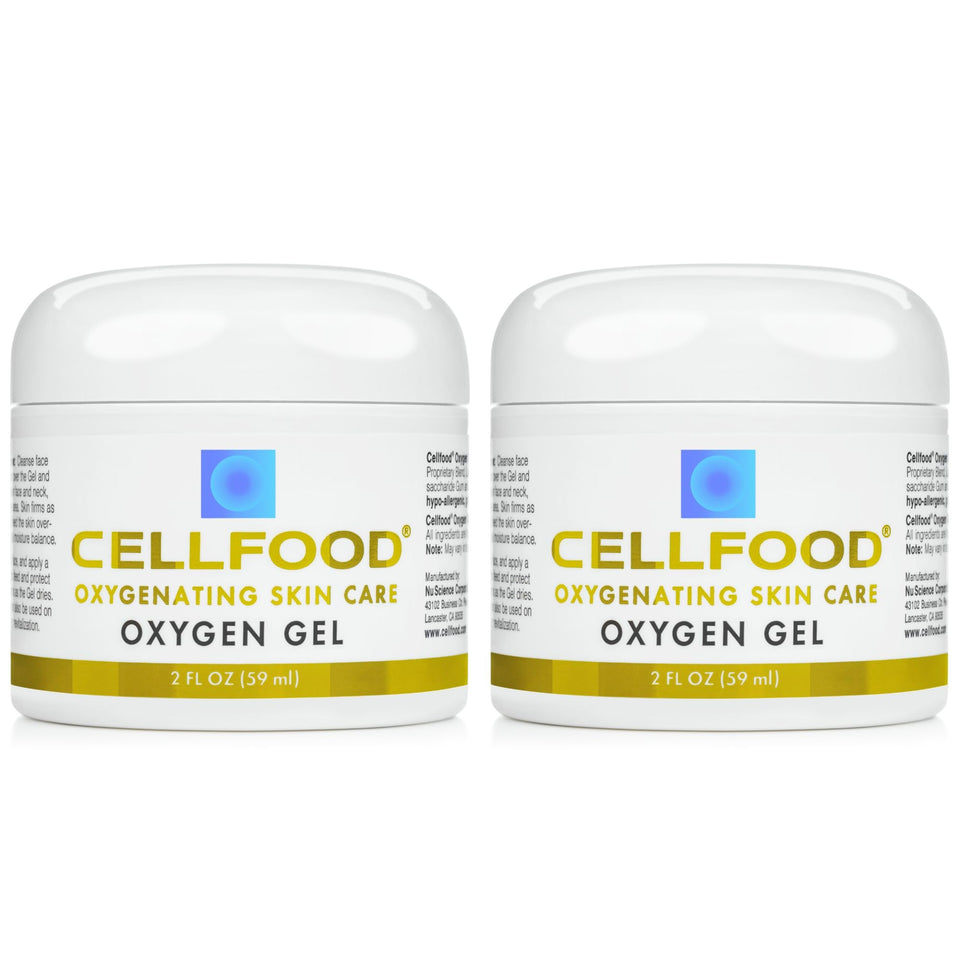 Cellfood front packaging showing two 2 oz tubes and product name benefits