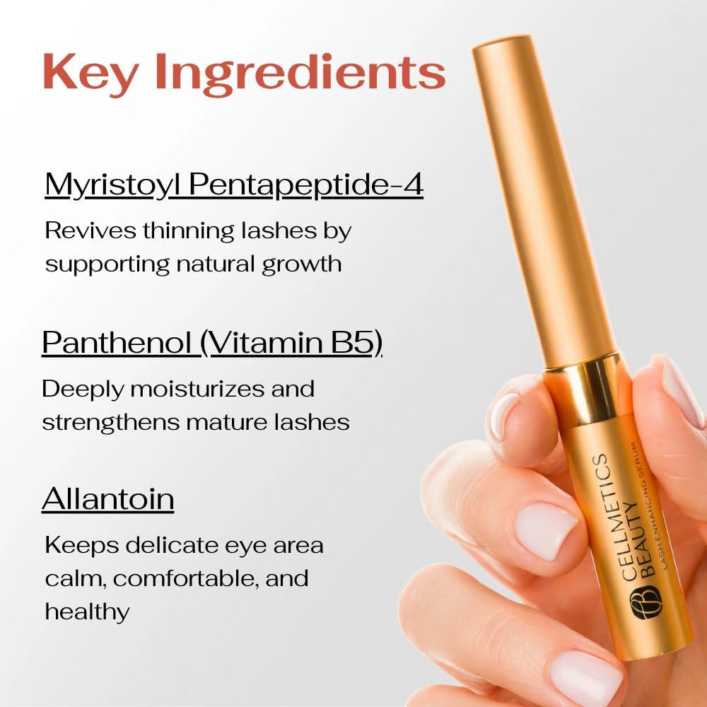 Cellmetics Beauty clear drop of serum on skin demonstrating lightweight hydrating texture