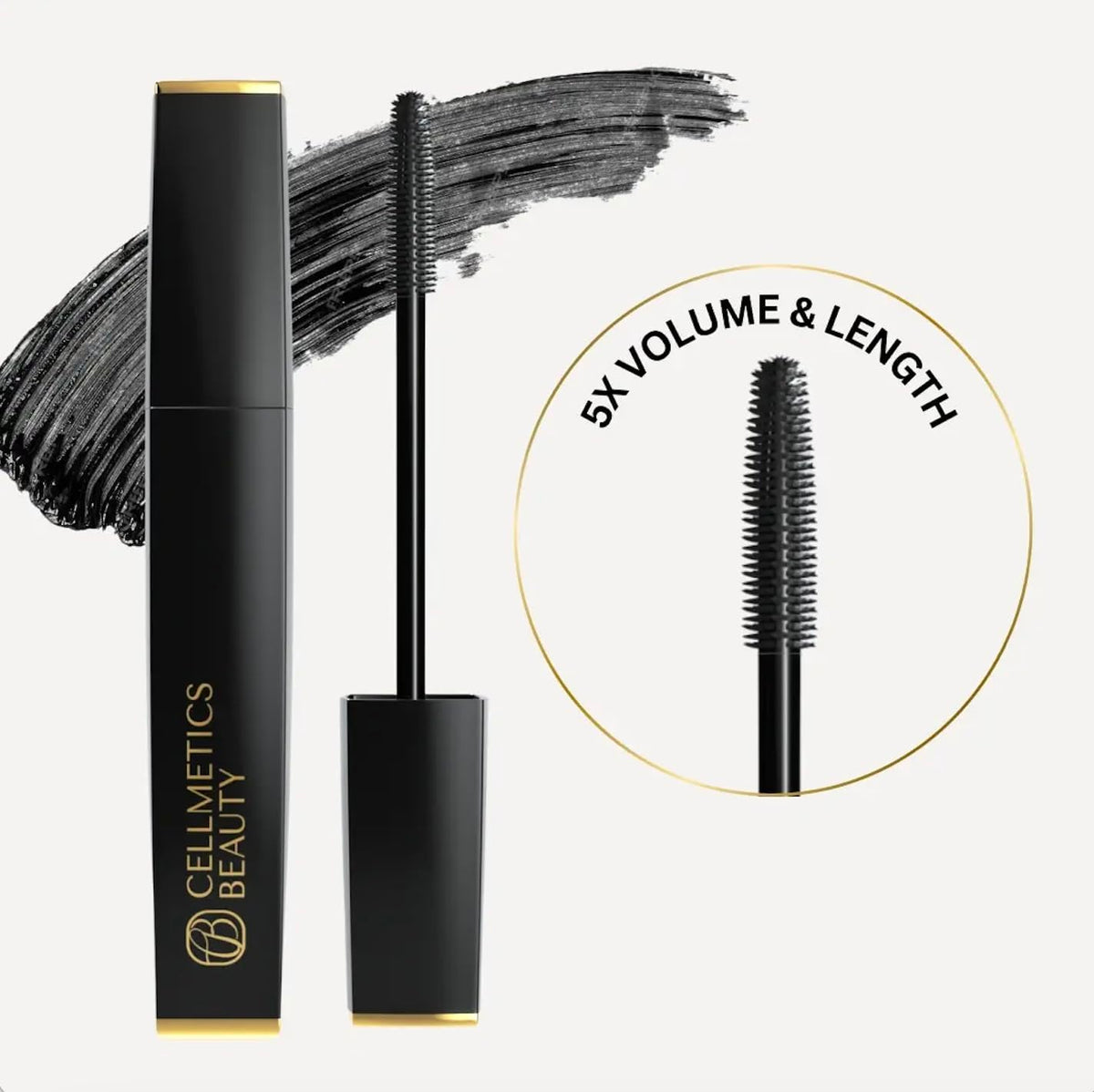 Cellmetics formula texture swatch highlighting smooth, lightweight finish
