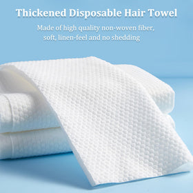 Celmuron towel in use during haircut showing quick water pickup