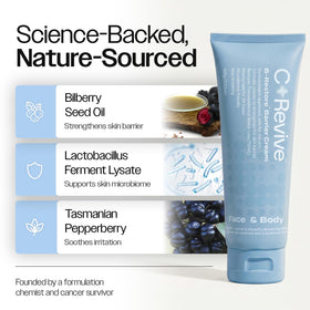 CELRIV bilberry seed oil ingredient close-up supporting barrier repair