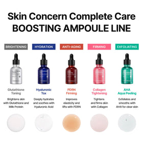 CENTELLIAN 24 ampoule on bathroom vanity lifestyle shot implying routine-friendly benefit