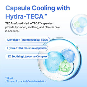 CENTELLIAN 24 application on hand illustrating instant cooling relief