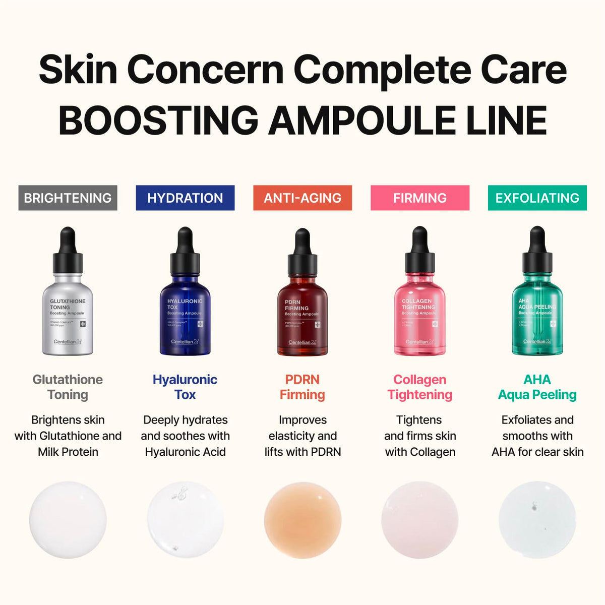 CENTELLIAN 24 ampoule on vanity in morning routine conveying refreshed skin
