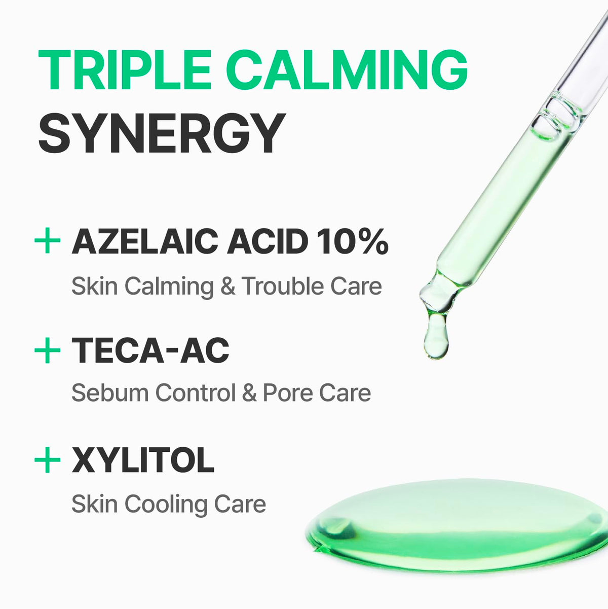 CENTELLIAN 24 side-by-side before and after visual indicating improved pore appearance and reduced shine