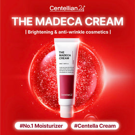 CENTELLIAN 24 open jar cream texture highlighting fast absorption benefit