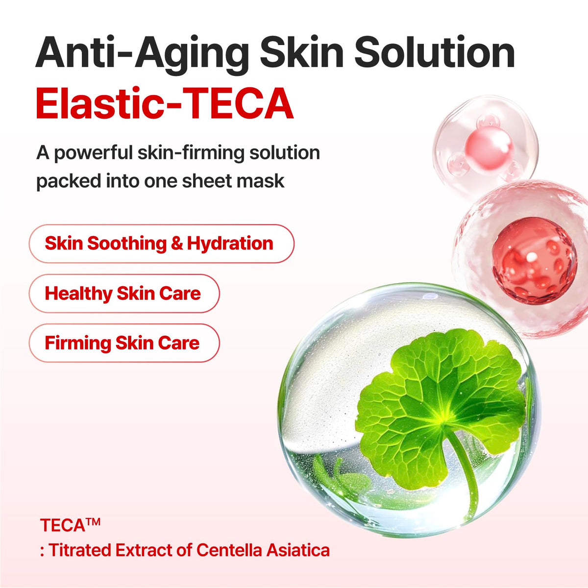 CENTELLIAN 24 ingredient lineup featuring TECA, collagen, peptides and PDRN