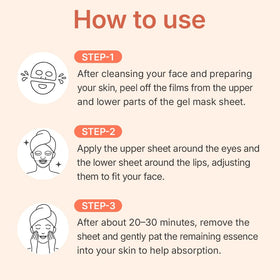 CENTELLIAN 24 mask size comparison with hand, illustrating coverage and easy application