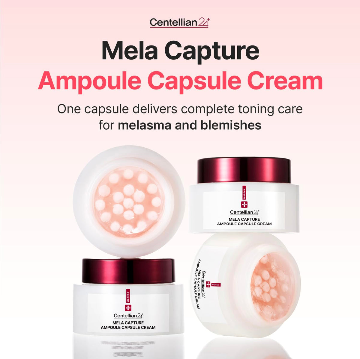 CENTELLIAN 24 close-up of a single ampoule capsule highlighting concentrated active delivery