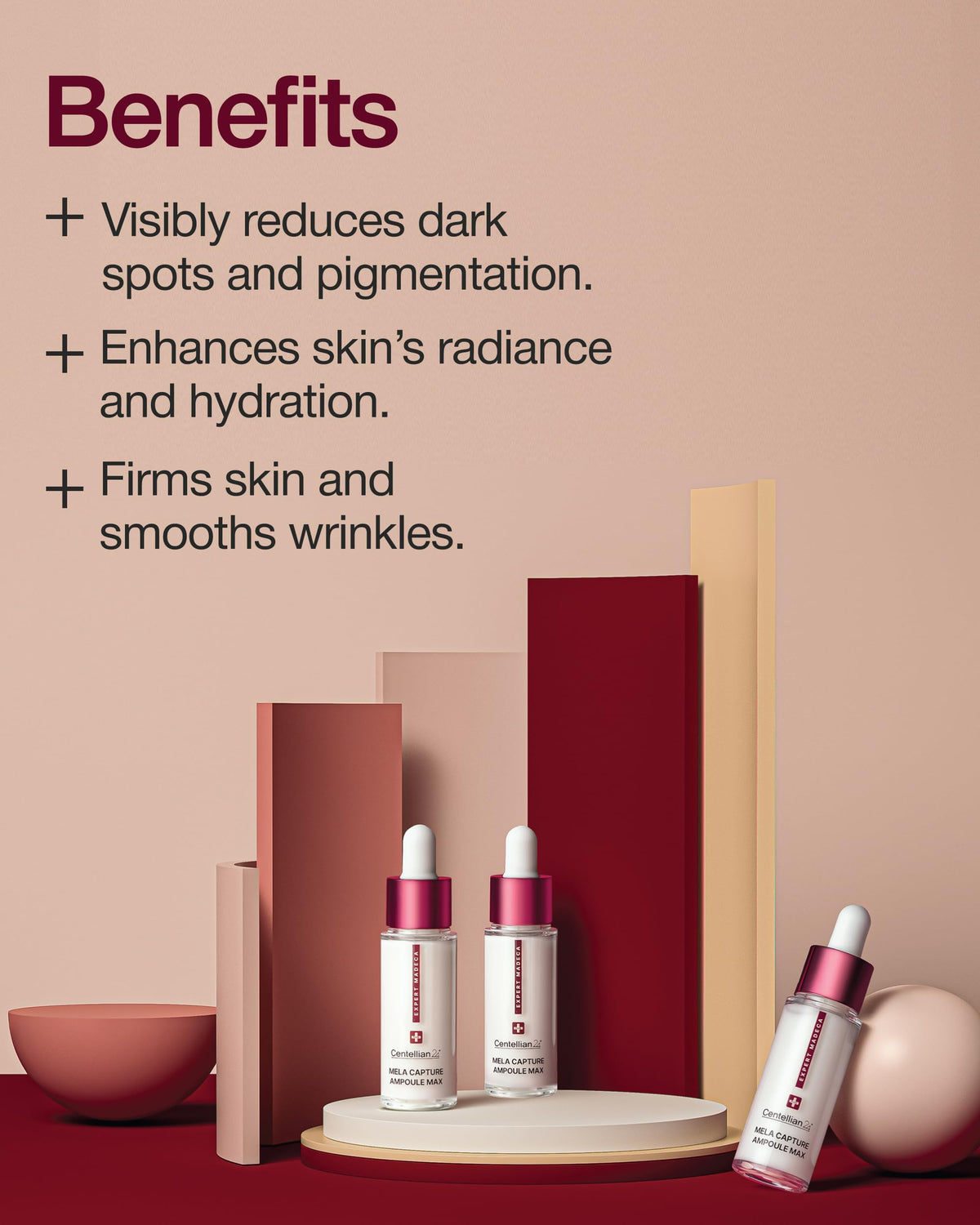 CENTELLIAN 24 ingredient label closeup highlighting TECA benefit