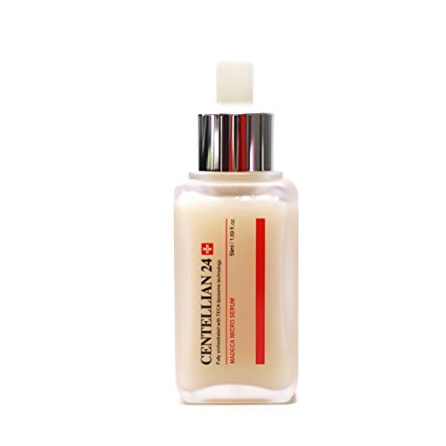 CENTELLIAN 24 next to ruler showing 50ml size for travel convenience