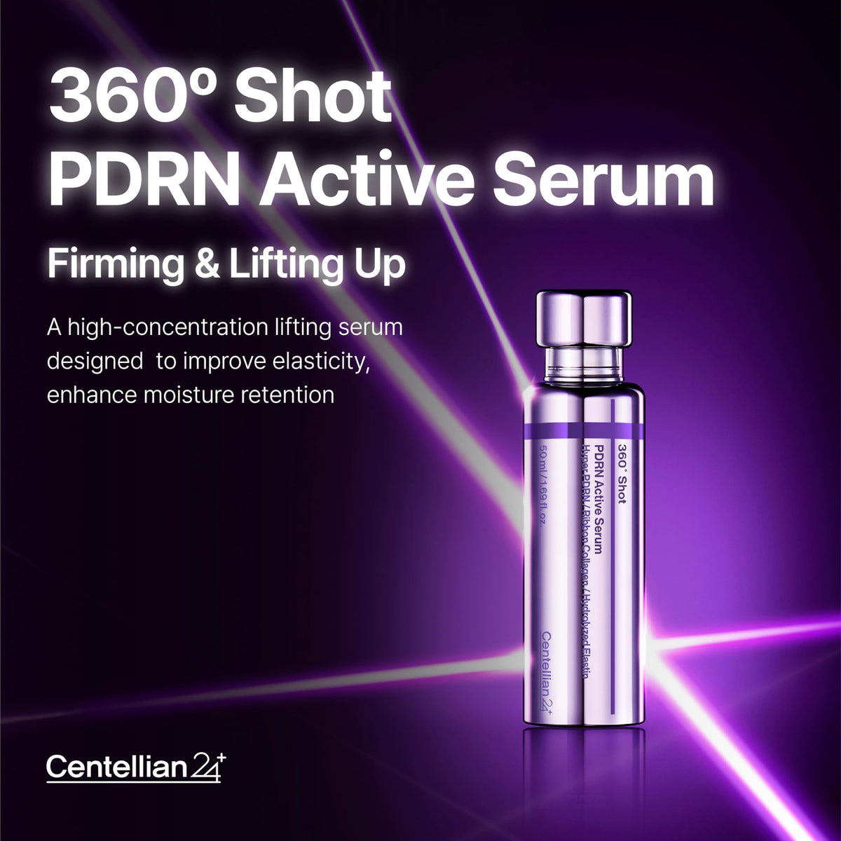 CENTELLIAN 24 serum texture drop highlighting smooth hydrating consistency