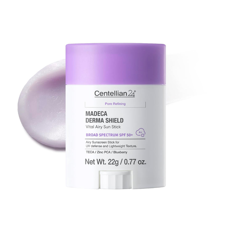 CENTELLIAN 24 sun stick front packaging showing sleek design and portability