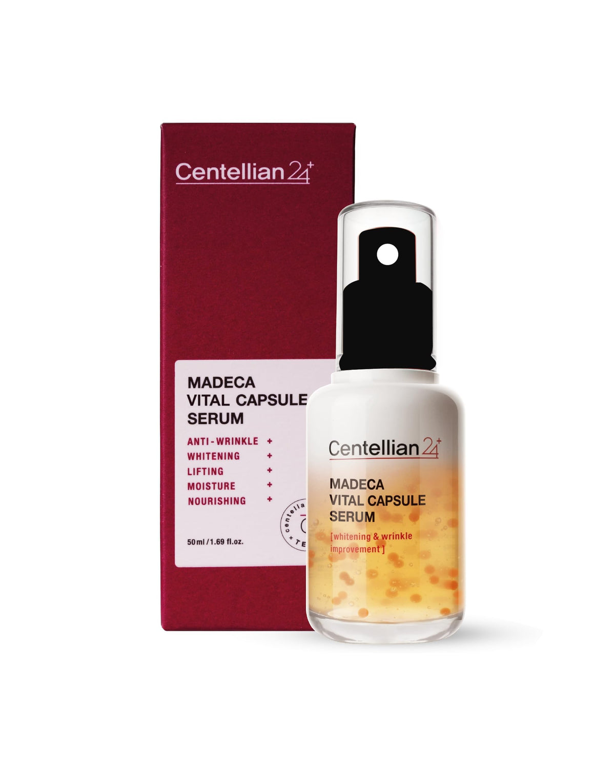 CENTELLIAN 24 front bottle shot showing sleek packaging and hydrate benefit