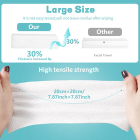 CenYouful towel wiping baby's face gently, safe for sensitive skin