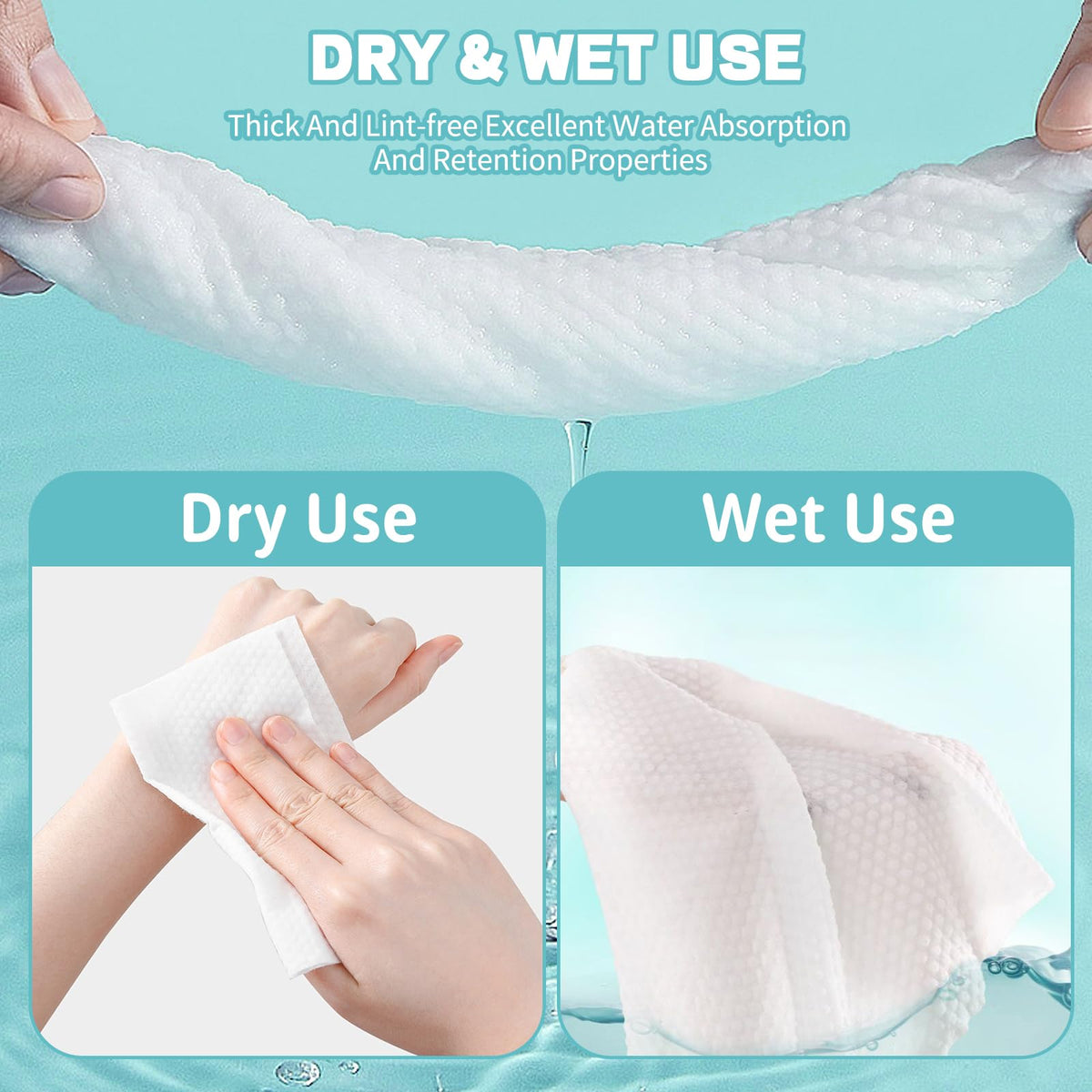 CenYouful towel texture close-up showing soft cotton fibers