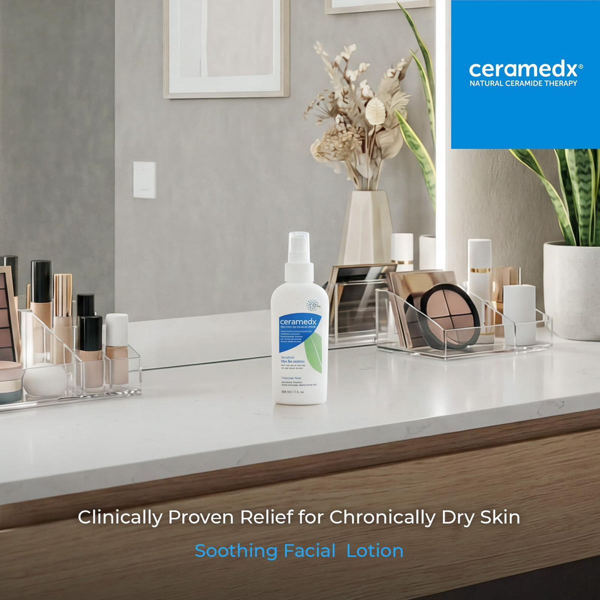 Ceramedx pump dispense closeup illustrating easy, precise dosing