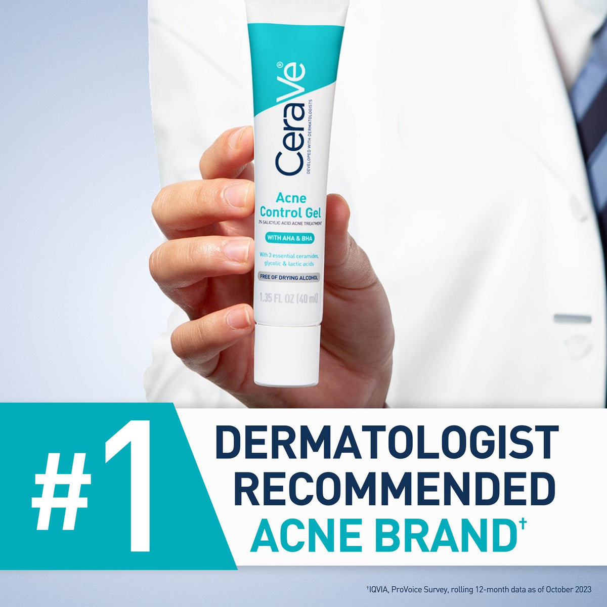 CeraVe product label zoom on active ingredients and ceramides information