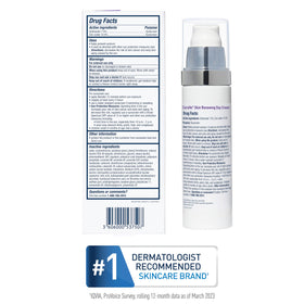 CeraVe depiction of improved skin texture demonstrating visible smoothing