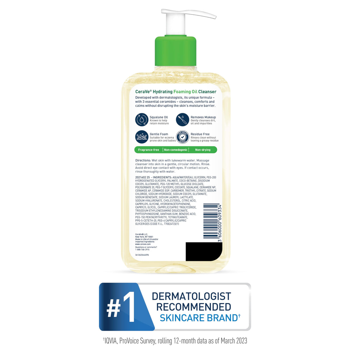 CeraVe bottle on bathroom counter suggesting daily skincare routine benefit