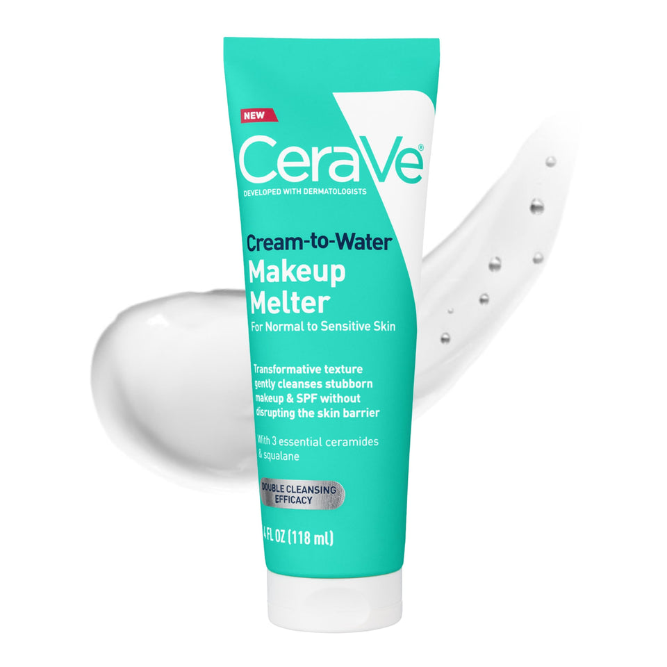CeraVe front packaging showing bottle and branding, clear product identity and benefit