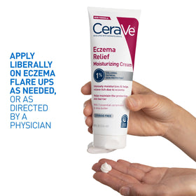 CeraVe ingredient closeup with colloidal oatmeal showing soothing benefit