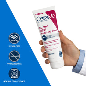 CeraVe 8oz size comparison displaying scale and long-lasting supply