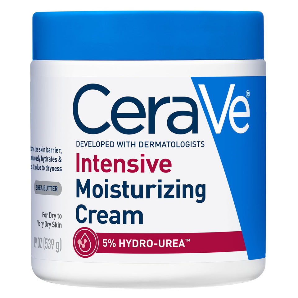 CeraVe front jar 19oz showing label and benefit of longlasting hydration