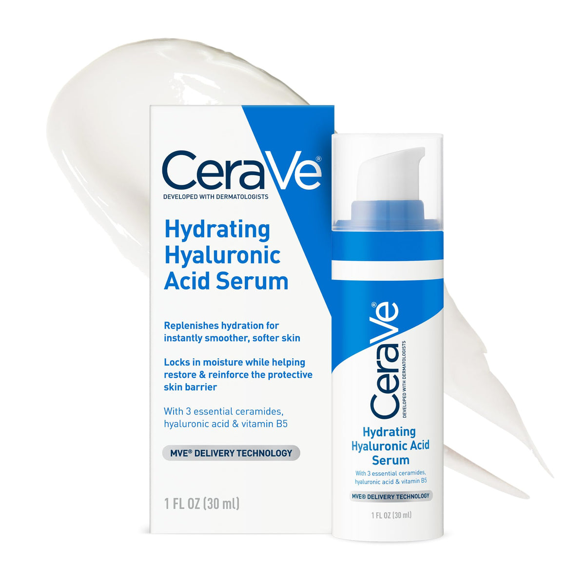 CeraVe front packaging showing product and benefits