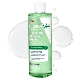 CeraVe front bottle showing packaging and easy no-rinse benefit