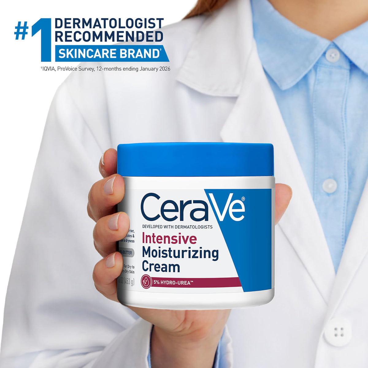 CeraVe ingredient visual with ceramides and shea butter supporting repair