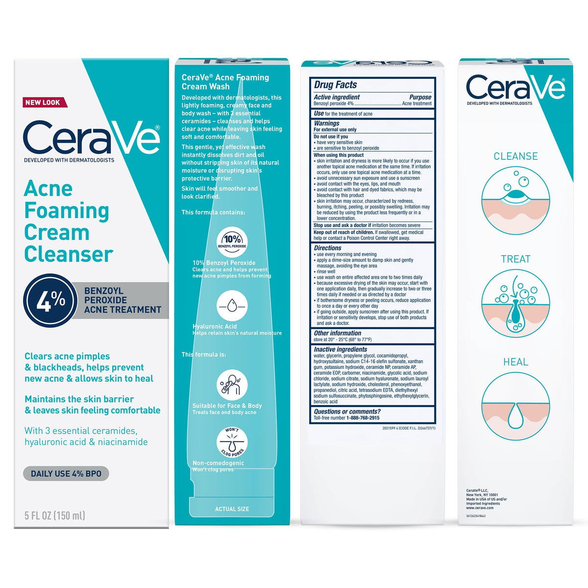 CeraVe cleanser on bathroom sink in routine setting promoting skincare ritual