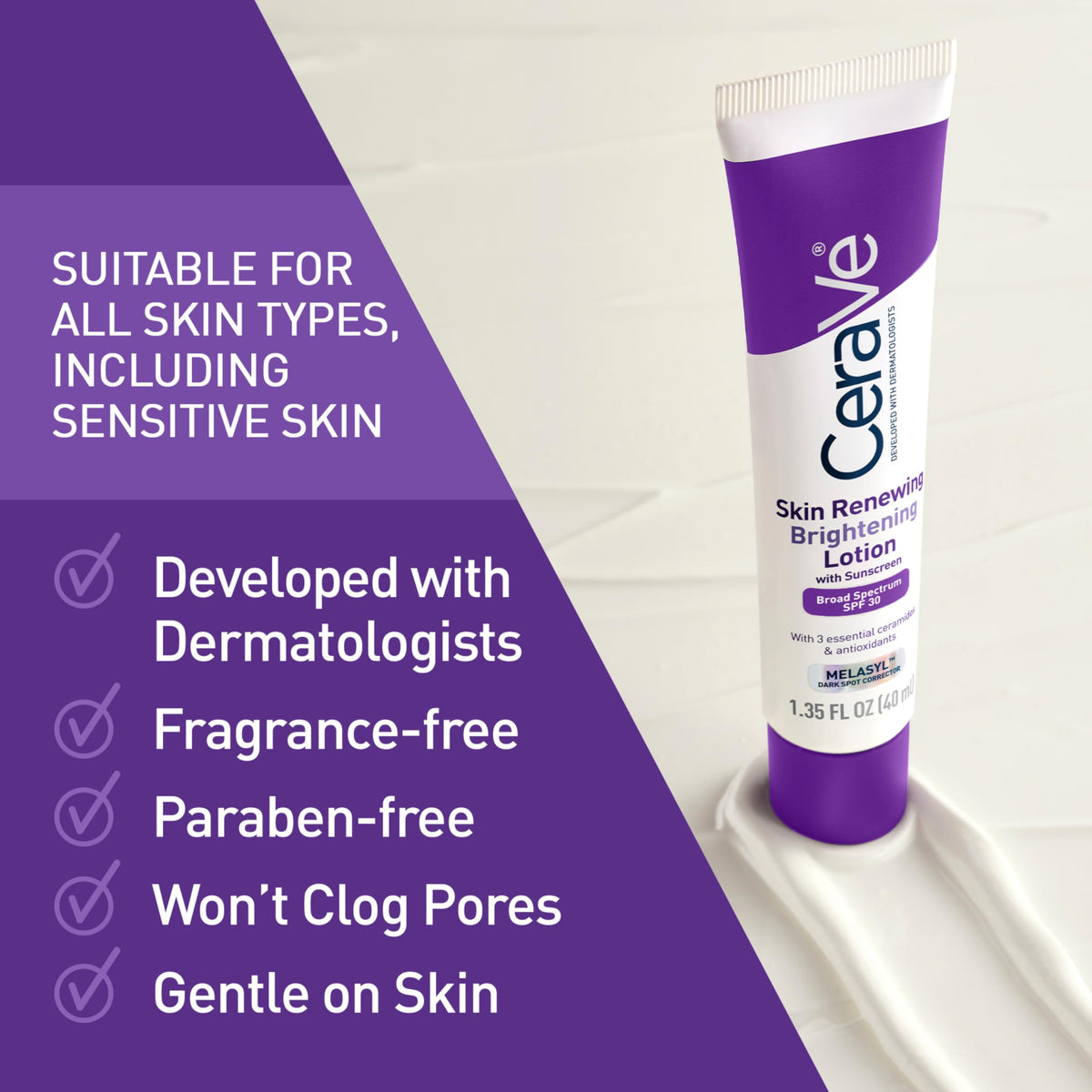 CeraVe in a morning routine setting suggesting quick, daily use