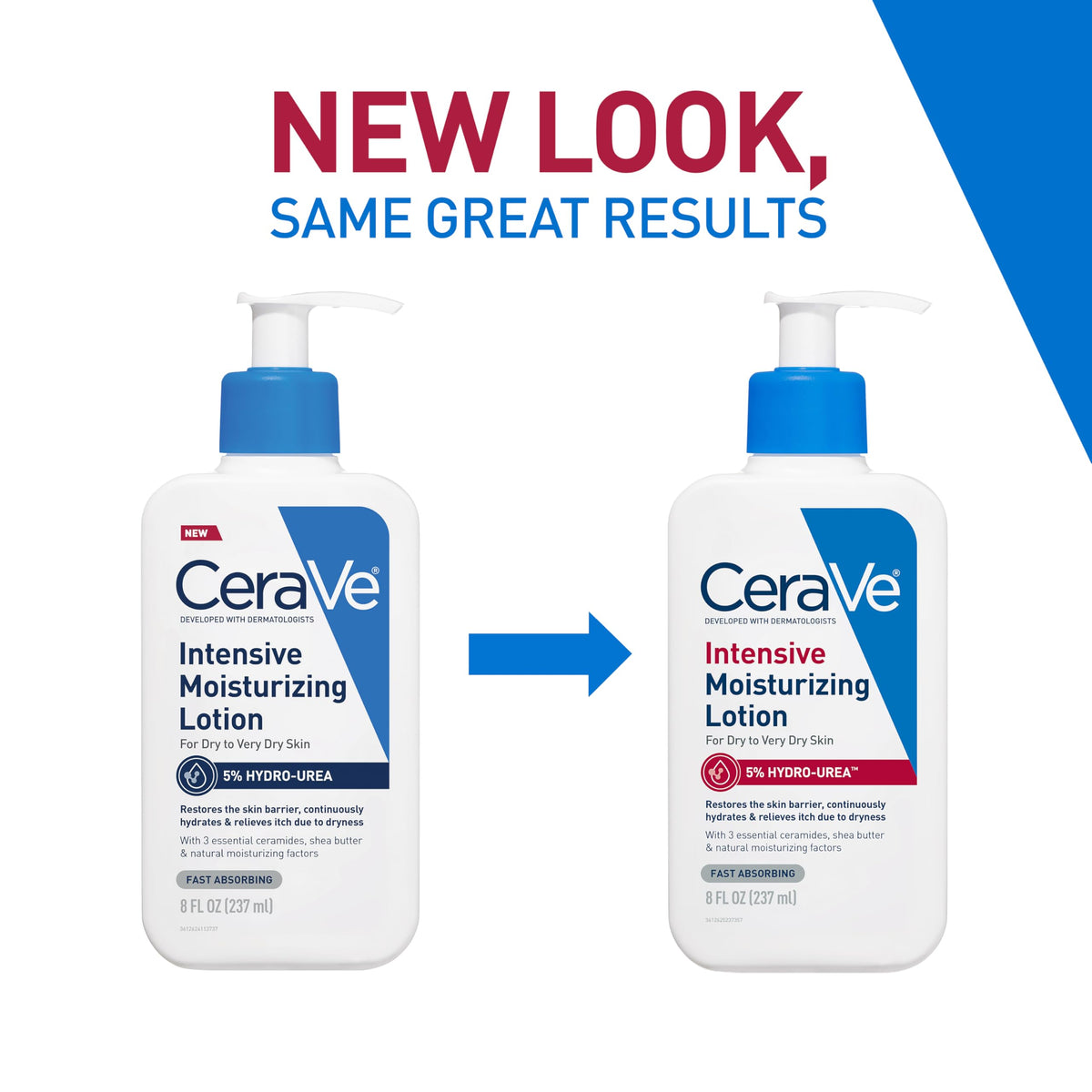 CeraVe pump and label close-up highlighting key ingredients and directions