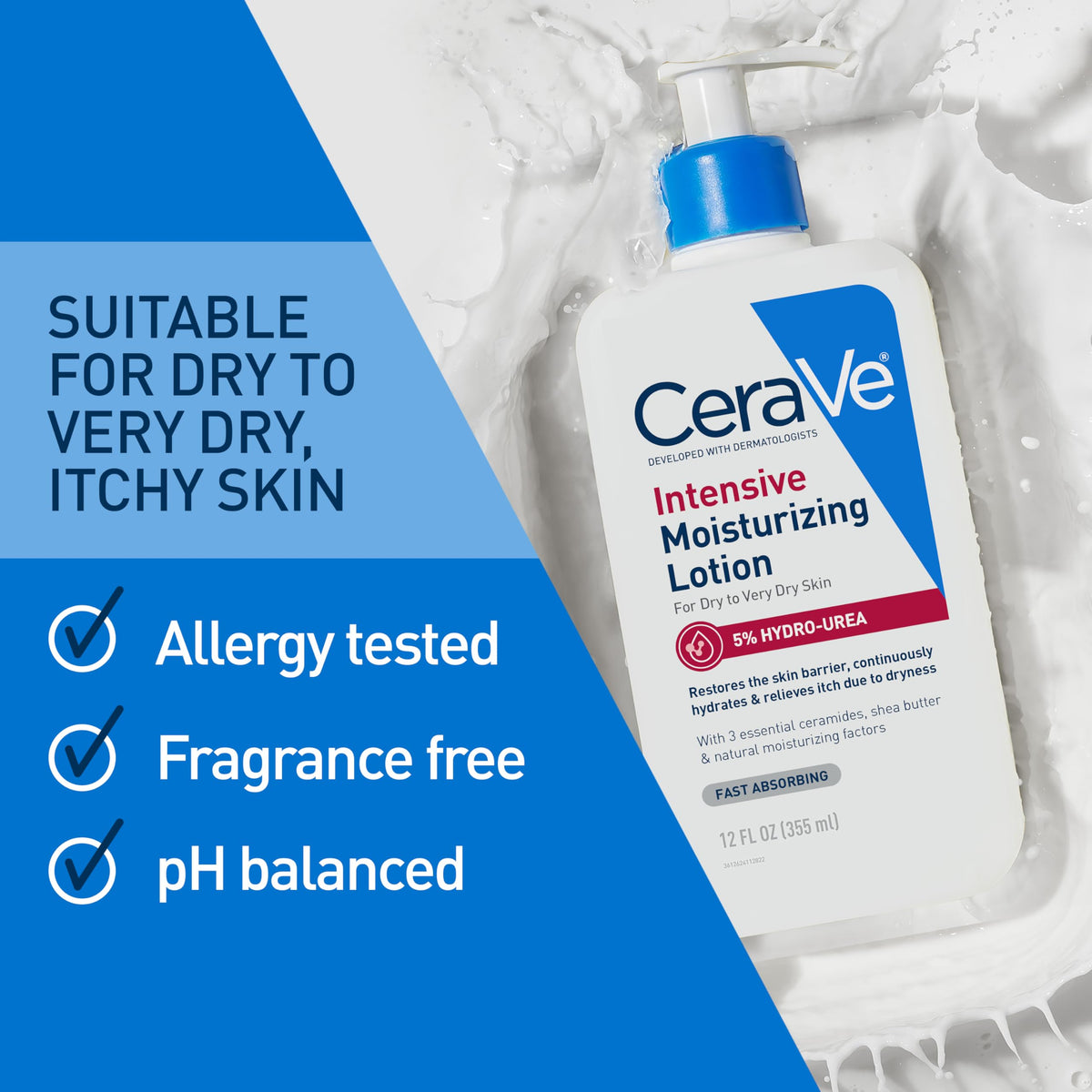 CeraVe in a bathroom nighttime routine setting showing daily use for sustained hydration