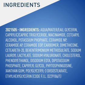 CeraVe graphic of ceramides emphasizing barrier support benefit